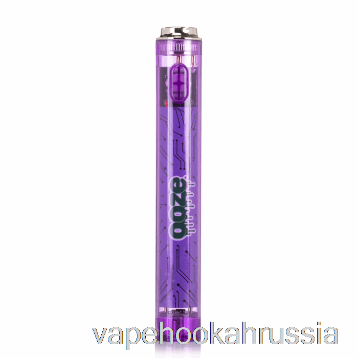 Vape Juice Ooze Slim, 400 мАч, прозрачный аккумулятор 510, ультра фиолетовый
